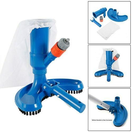 Swimming Pool Brush Spot Stain Remover Fountain Jet Vacuum