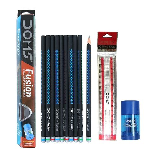 Doms Fusion X-tra Super Dark Pencil Pack