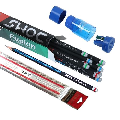 Doms Fusion X-tra Super Dark Pencil Pack