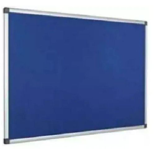 Notice Board (90&times;120cm) With 1 Packet Free Push Pins-Blue