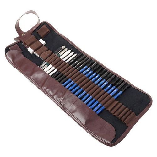 24pcs Professional Sketching Drawing Art Tool Kit