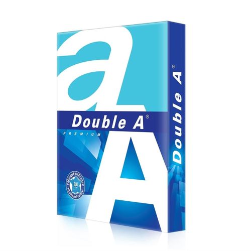 Double A Ink Saving White Paper Reams 80G (5X500 sheets) Carton - White