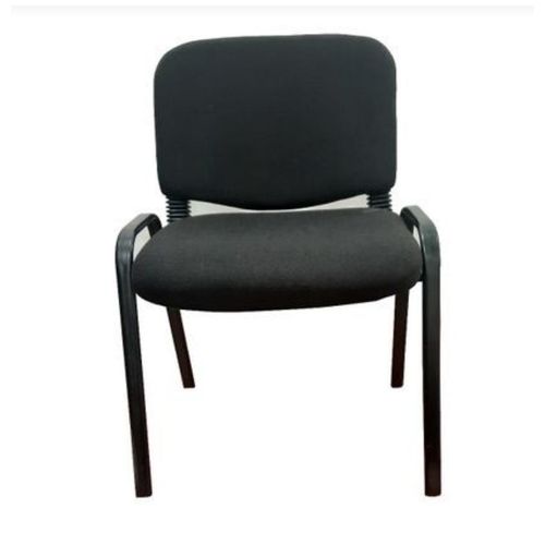 Durable Visitors Chair Fabric/ Waiting Chair - Black