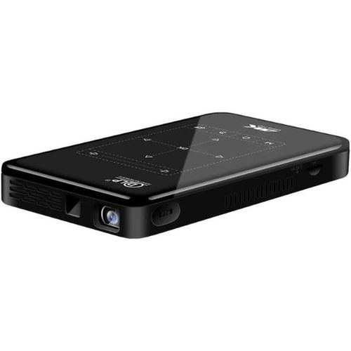 Borrego BP09 Portable Mini Smart Projector with 4K ULTRA HD high Beamer Home Cinema LED Video Projector Built-In Wi-Fi / 1000 lumens
