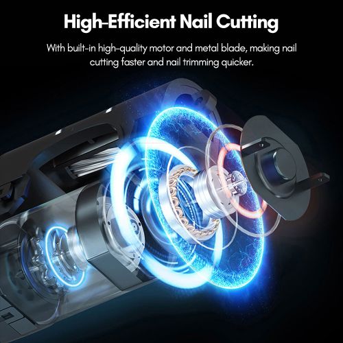 Portable Mini Electric Nail Clipper Automatic Nail Files