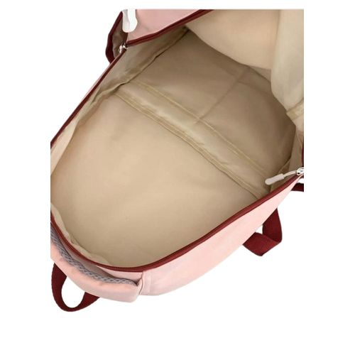 Children Waterproof School Backpack Bag- Pink
