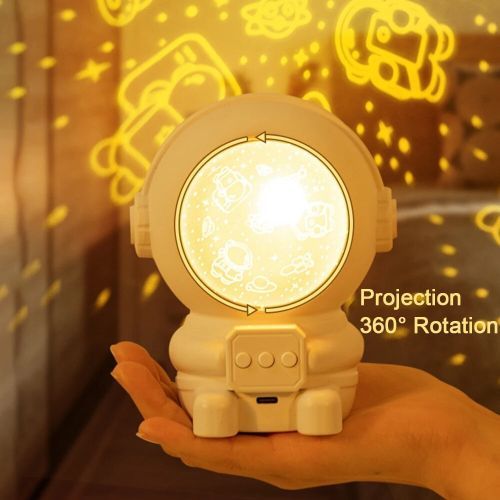 Creative Astronaut Projection, Atmosphere Night Light For Bedroom