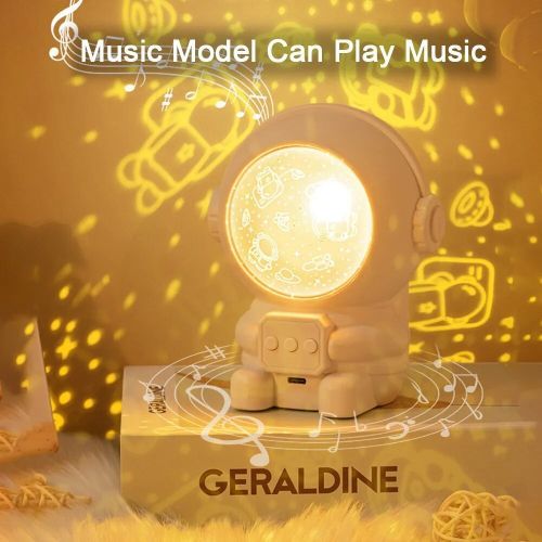 Creative Astronaut Projection, Atmosphere Night Light For Bedroom