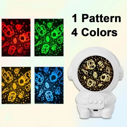 Creative Astronaut Projection, Atmosphere Night Light For Bedroom