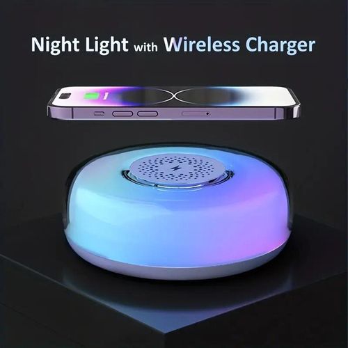 Bedside Table Lamp with Wireless ChargeInduction Distance Touch LED Night Light Dimmable with Portable  Phone Holder Wireless Charger Station Gift for Women Men Home Bedroom Nightstand Lamp
