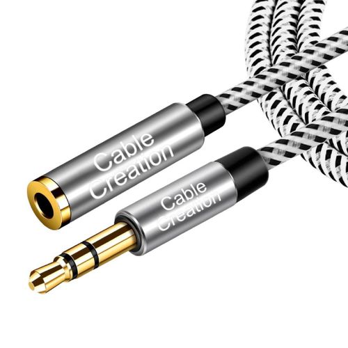 LASA 3.5mm Male To Female Stereo Audio Extension Cable 2M