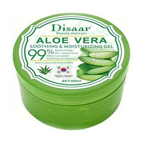 Disaar  300ml Natural Floe Vera Smooth Gel Acne Treatment Face Cream For Hydrating