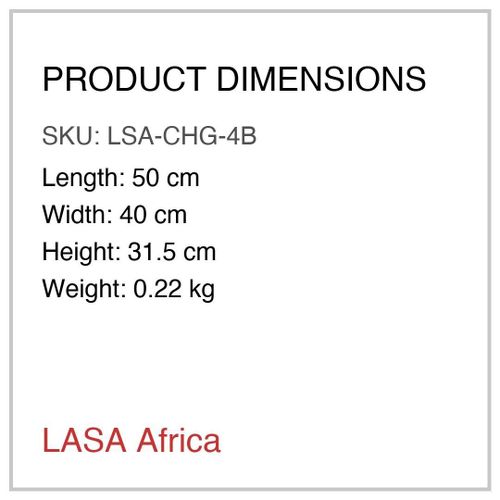 LASA 4 Bay 18650 26650 18490 AAA AA Multi Smart Charger