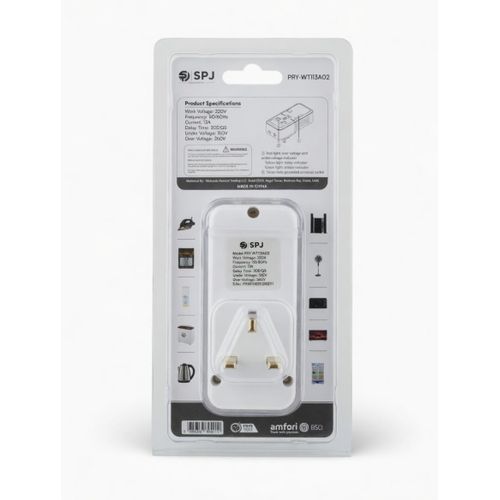 Saachi Fridge Guard For Protection Against High Voltage-White