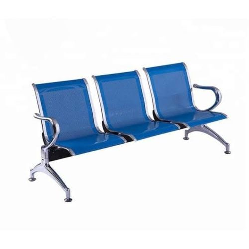 Genuine Waiting Chairs 3 Seaters/ Airport Chair-Blue Colour