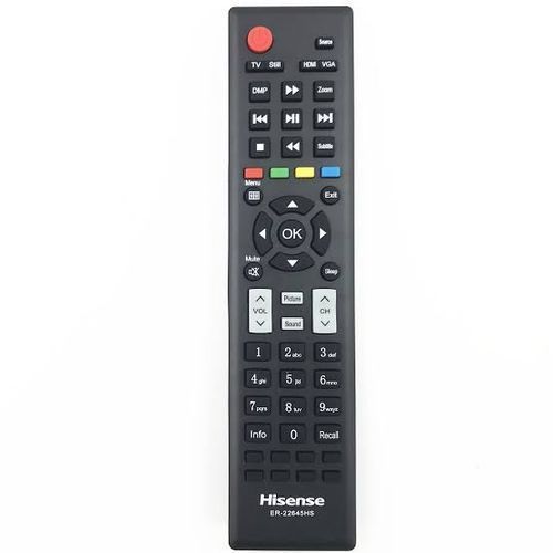 Hisense Tv Universal Remote -  Black