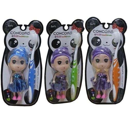 Other Kids Toothbrush With A Doll1pc