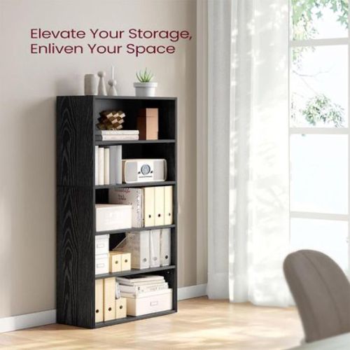 LASA 5-Tier Bookcase Storage