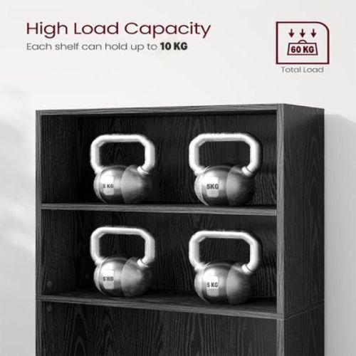 LASA 5-Tier Bookcase Storage