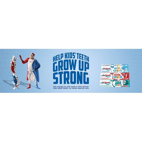 Aquafresh Milk Teeth Toothpaste 0-2 Years, Kids Toothpaste For Infants And Toddlers, Gentle Care For Milk Teeth, 50ml