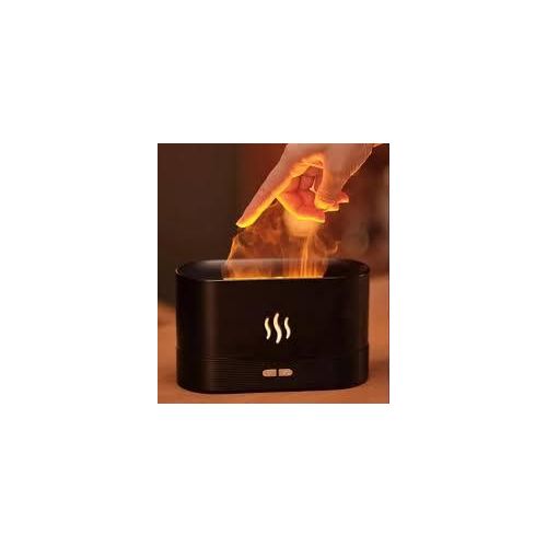 Aromatherapy Mist Humidifier with Essential Oil Diffuser & Flame Light 180mL