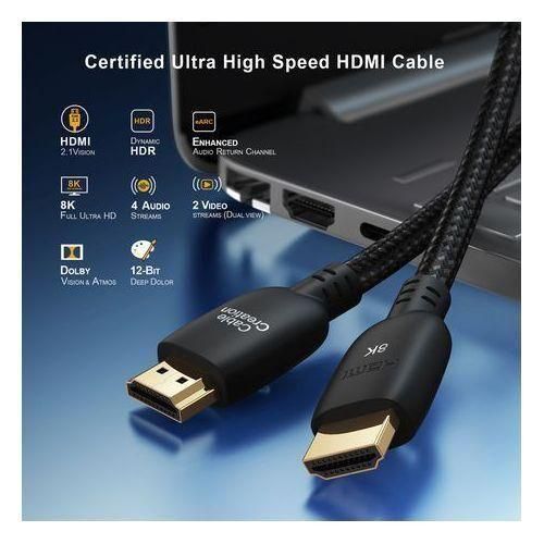LASA 8K Certified Ultra High Speed Hdmi Cable -2M