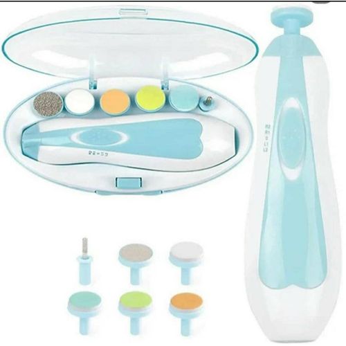 Electric Baby Kids Nail Trimmer Cutters Safe Nail Clipper Set