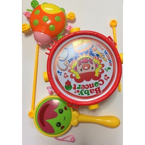 Other Colorful Baby Concert Set Rattles- Drum Musical Toy Set Rattle