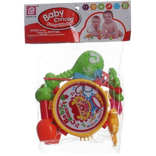 Other Colorful Baby Concert Set Rattles- Drum Musical Toy Set Rattle