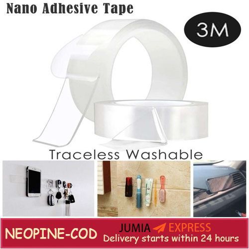 Nanotape Double Face Transparent 3M- White