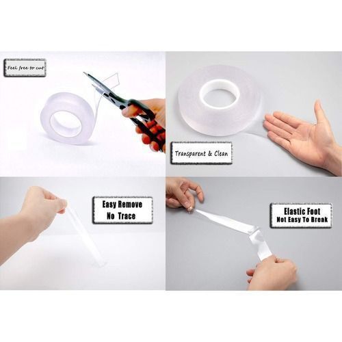 Nanotape Double Face Transparent 3M- White