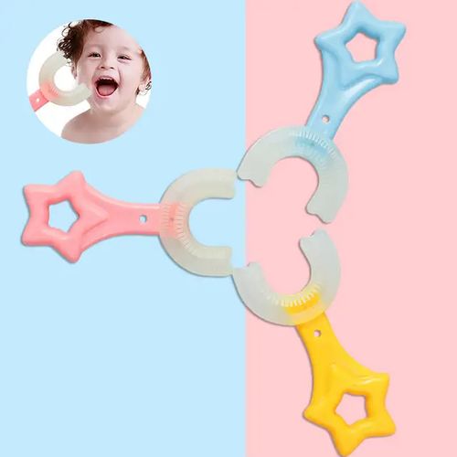 1pc Kid's toothbrush - multicolor