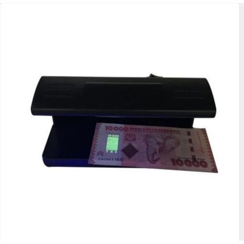 Electric Fake Note Money Detector Machine - Black