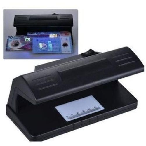 Electric Fake Note Money Detector Machine - Black