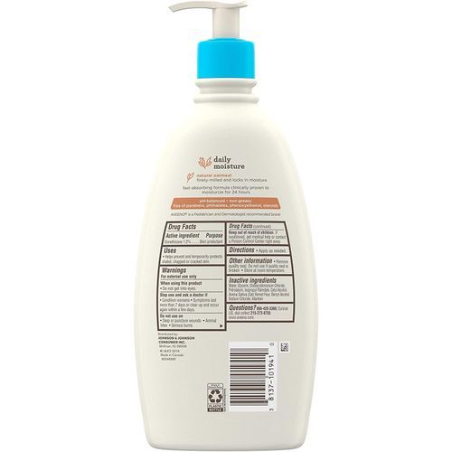 Aveeno Baby Daily Moisture Lotion with Natural Colloidal Oatmeal 18 oz (US)
