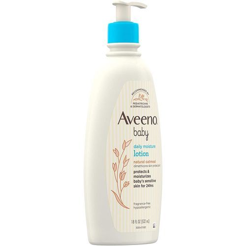 Aveeno Baby Daily Moisture Lotion with Natural Colloidal Oatmeal 18 oz (US)