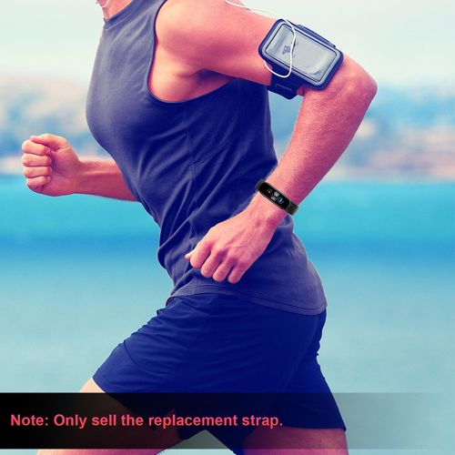 Replacement Strap For Xiaomi Mi Band 5/6 Silicone Wristband Bracelet Compatible with Xiaomi Mi Band 5/6 Strap Adjustable Band Smartwatch Wristbands Replacement Accessories Straps Bracelets NO5115