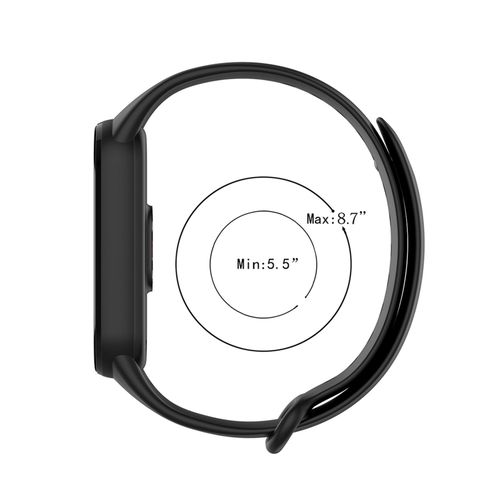 Replacement Strap For Xiaomi Mi Band 5/6 Silicone Wristband Bracelet Compatible with Xiaomi Mi Band 5/6 Strap Adjustable Band Smartwatch Wristbands Replacement Accessories Straps Bracelets NO5115