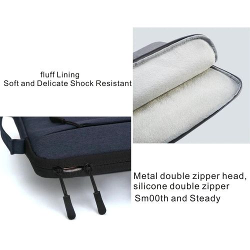 15.6 Inch Laptop Sleeve Case Waterproof Pouch Computer Handbag for MacBook, HP, Lenovo