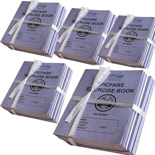 Picfare Exercise Books 96 Pages -Multi