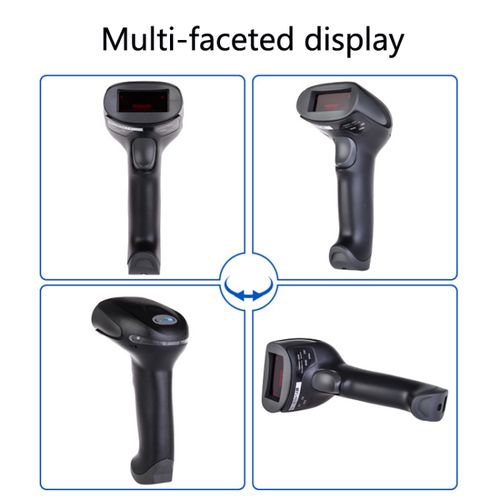 NETUM F5 Barcode Scanner, Model: Wireless Red Light