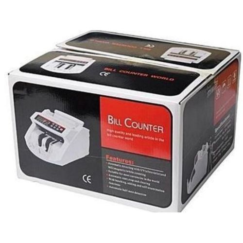 UV/MG Bill/Money Counting Machine 2024 Design Counterfeit Detector - White
