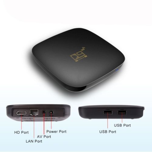 D9 Smart TV Box, Android 10 4K HD 2G + 16G TV Set Top Box