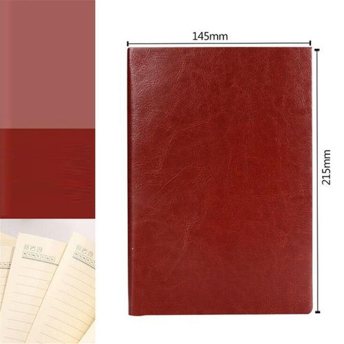 Multiple color Soft Cover PU Leather Notebook Writing Journal 100 Page Lined Diary Book