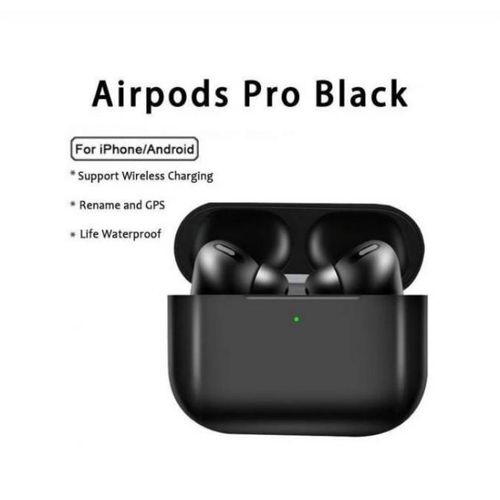 Airpods wireless Music , calling ,Bluetooth Checkt pods-Black