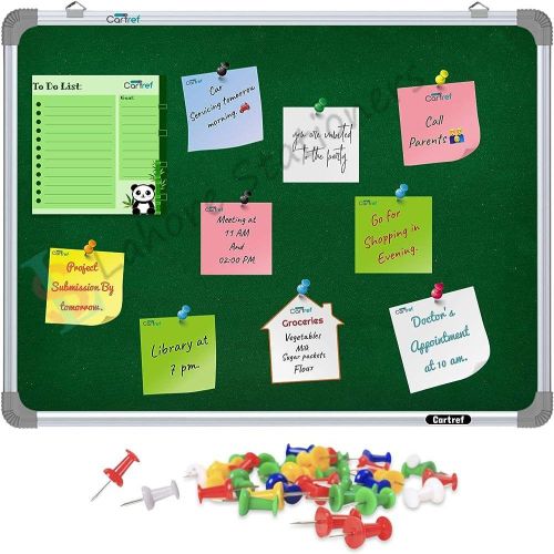 Notice Board 50cmx70cm With Free Push Pins