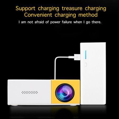 Mini Portable LED Projector Supports 720P / 1080P Video Projector