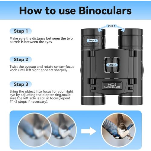 Portable Binocular With A Field Of View Of 2000 Meters