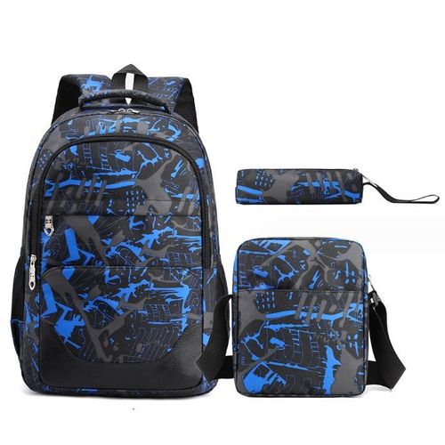 3-piece set large capacity travel backpack