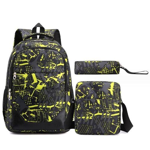 3-piece set large capacity travel backpack